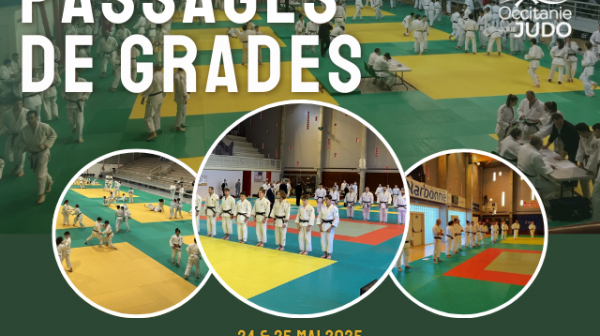 Passages de grades : changement de lieu pour la Zone Sud 24 mai